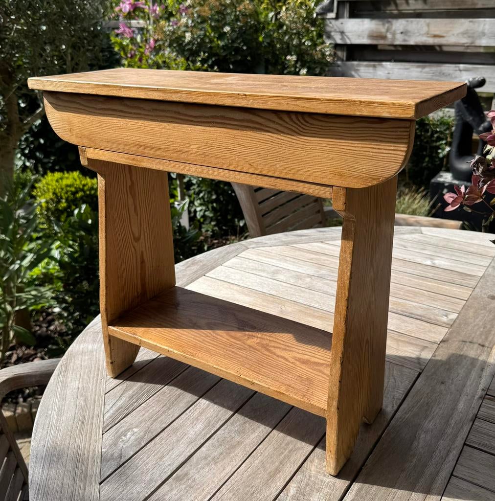 Geloogd grenen Klepkastje, Ophalen, Minder dan 50 cm, Zo goed als nieuw, Minder dan 100 cm
