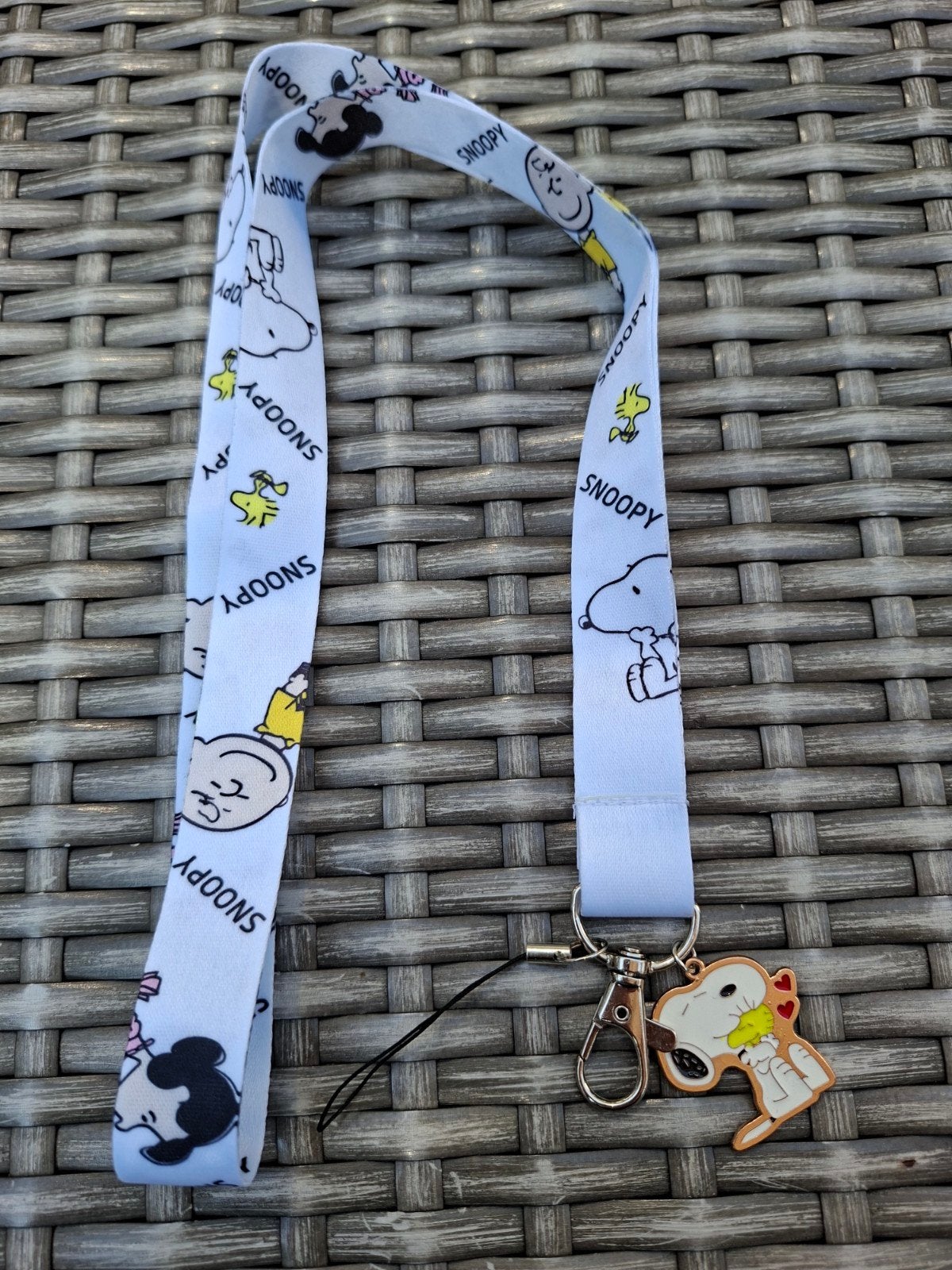 keycord Snoopy wit, Ophalen of Verzenden, Nieuw, Knuffel of Figuurtje