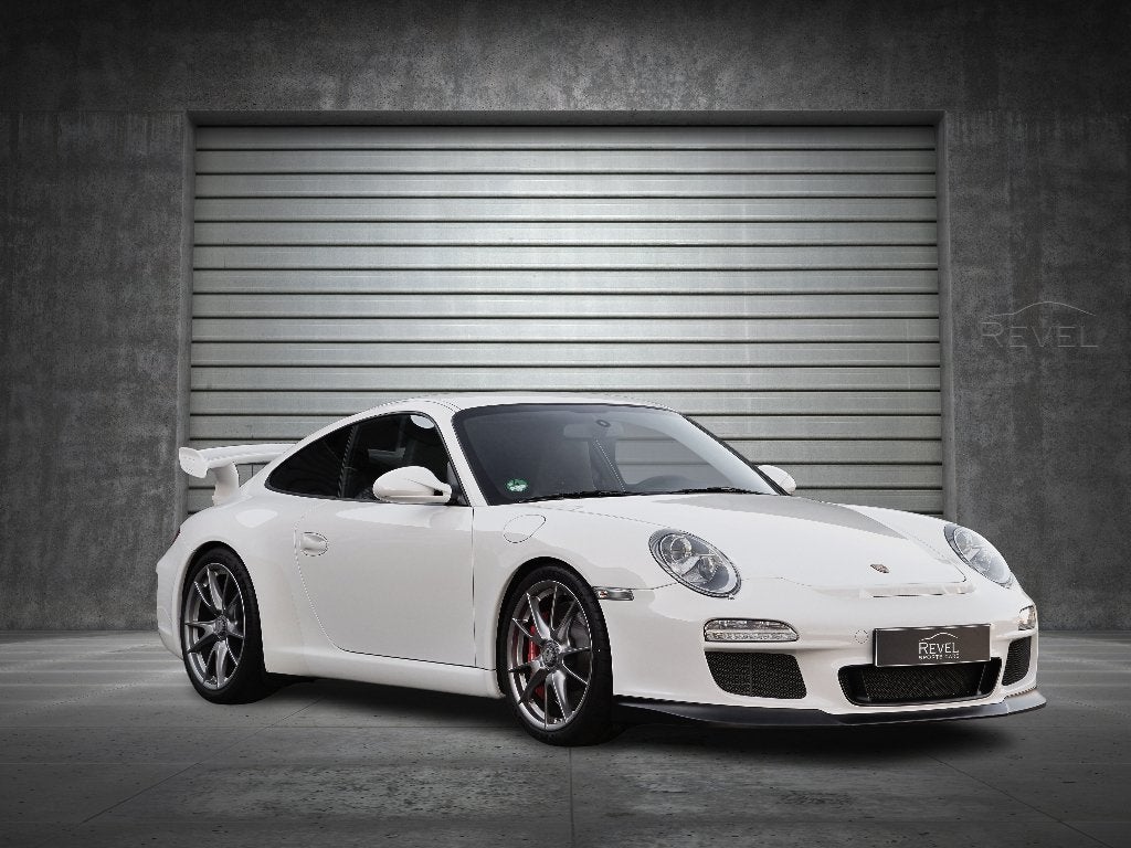 Porsche 997.2 GT3 2009 Comfort Stoelverw. Leer/Alcantara, Auto's, Wit, Bedrijf, Handgeschakeld, 3800 cc