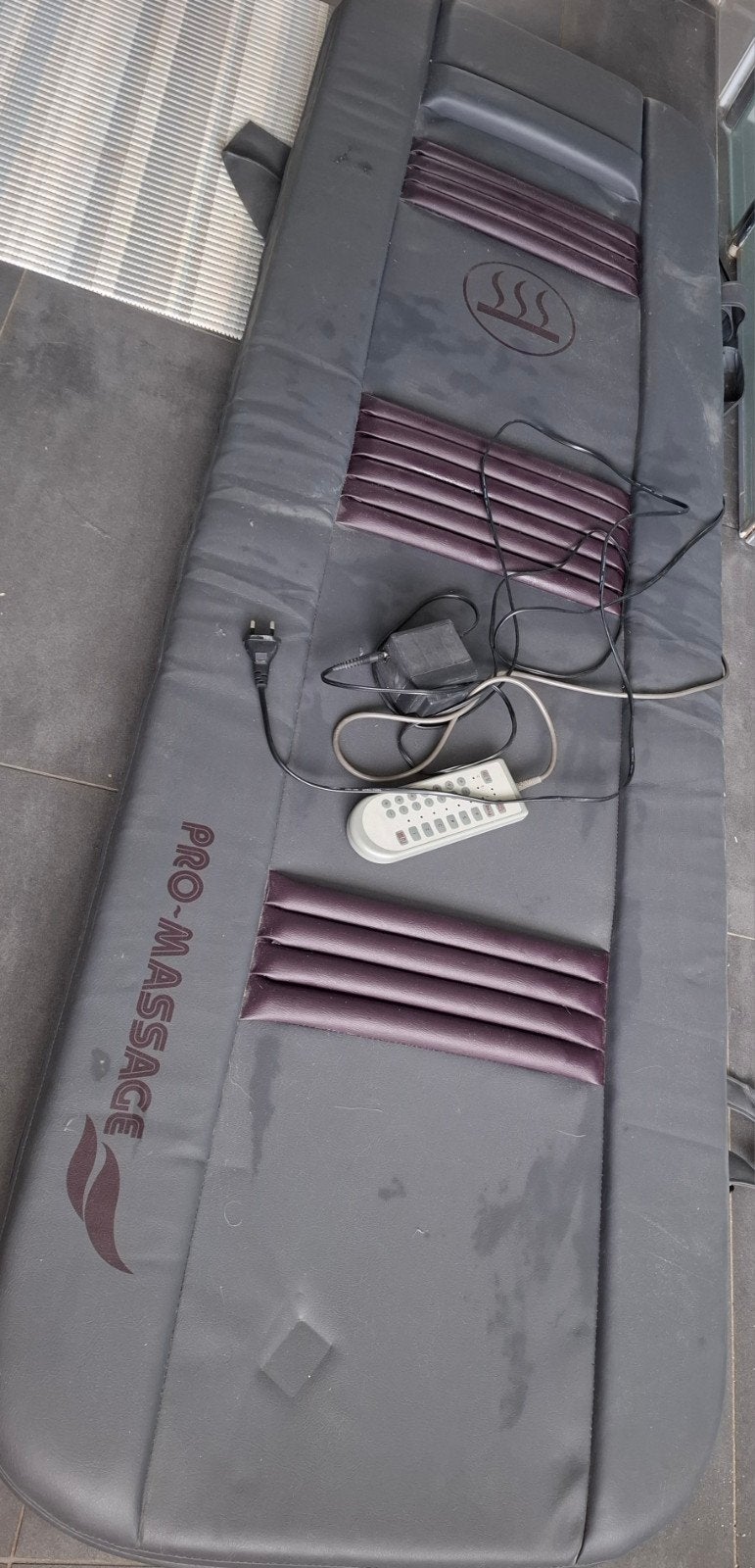 Pro-Massage massagematras met afstandsbediening, Sport en Fitness, Massageproducten, Ophalen, Gebruikt, Massagestoel of Kussen