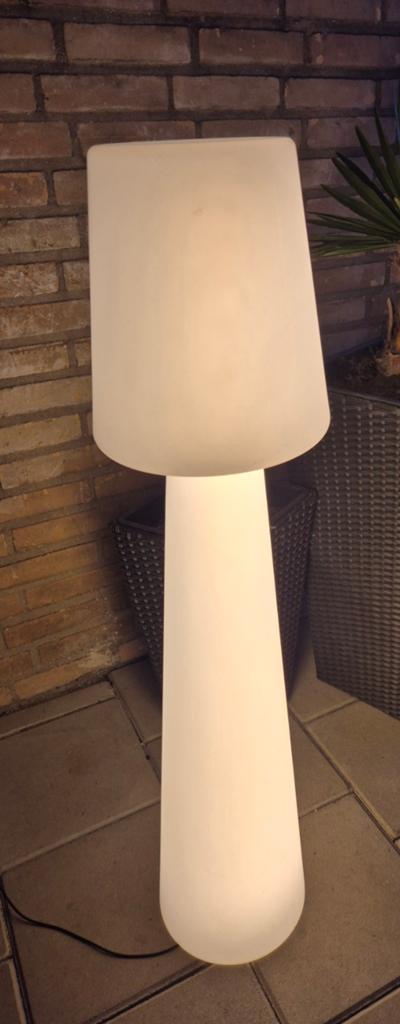 Tuinlamp of binnen lamp 109 cm hoog, Ophalen, Zo goed als nieuw, Netvoeding