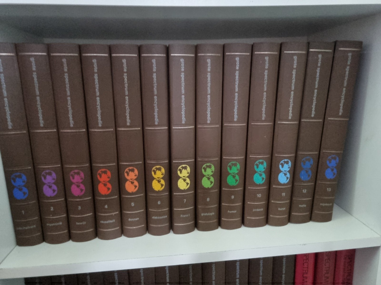 Grote spectrum encyclopedie incl 3 jaarboeken, Boeken, Encyclopedieën, Ophalen, Zo goed als nieuw, Algemeen