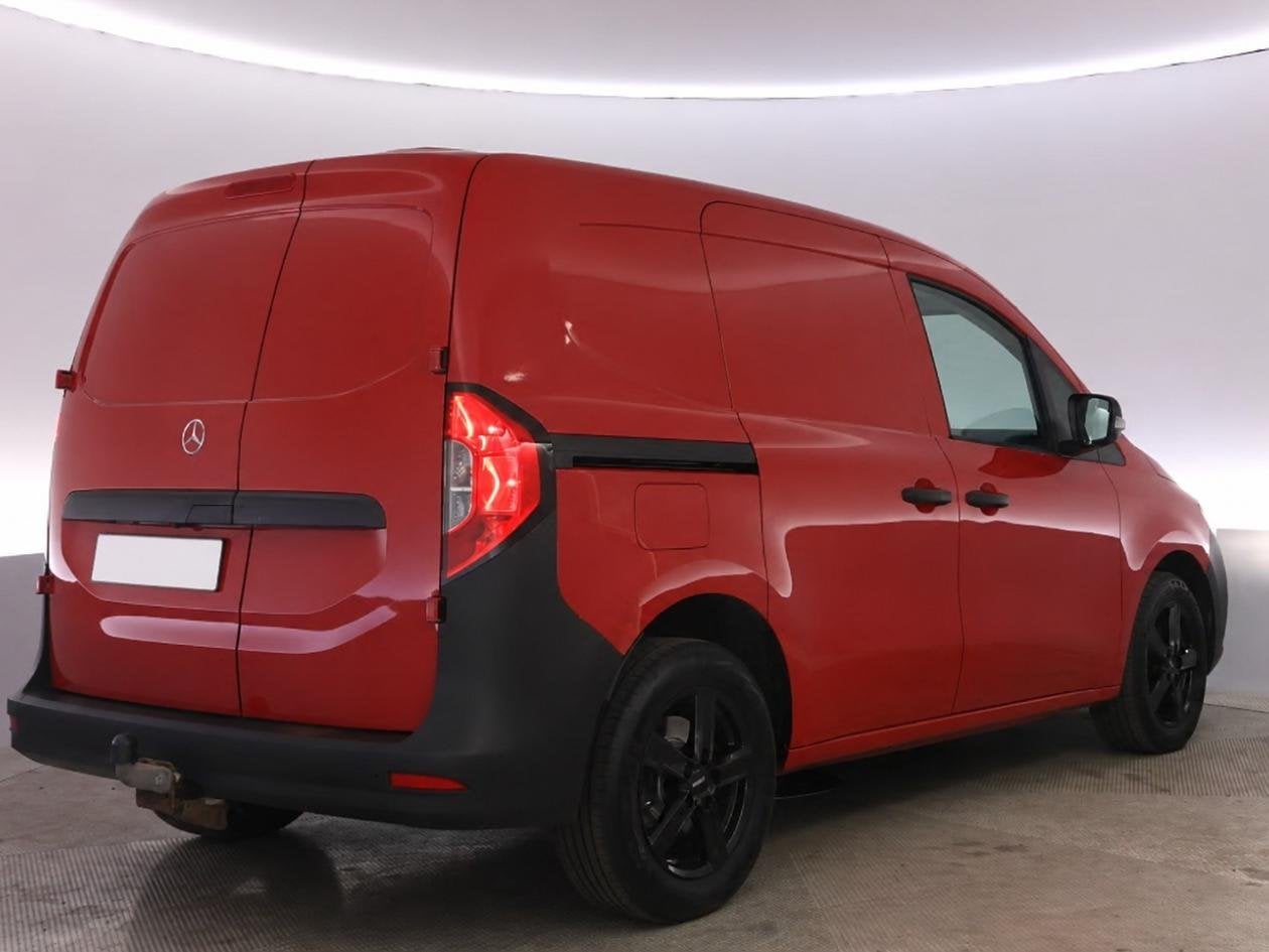 Mercedes-Benz Citan 110 CDI L1 LM VELGEN AUT., Stof, Gebruikt, Start-stop-systeem, Mercedes-Benz