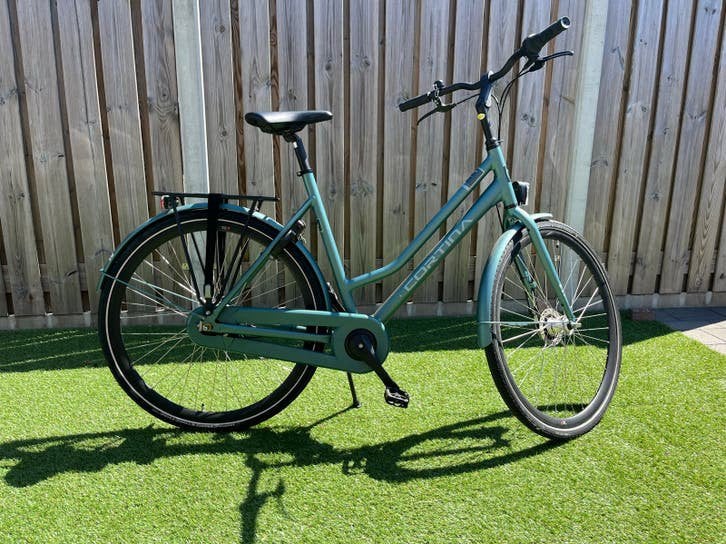 Cortina Speed Damesfiets - Zo goed als nieuw, 53 tot 56 cm, Versnellingen, Zo goed als nieuw, Schijfrem