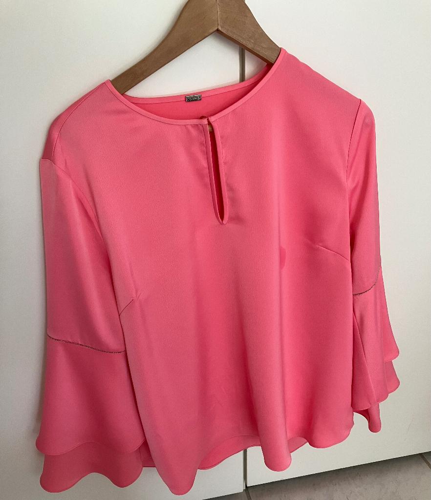 MOET WEG Geweldige roze blouse Gustav 38 -40, Kleding | Dames, Blouses en Tunieken, Ophalen of Verzenden, Zo goed als nieuw, Maat 38/40 (M)