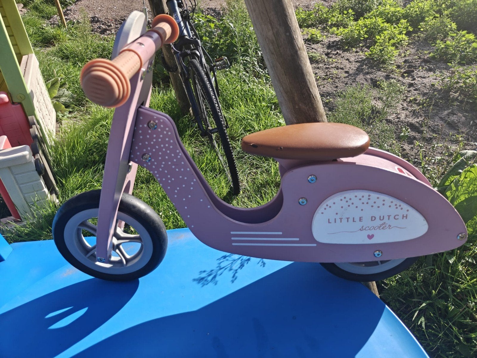 Little Dutch loopscooter, Kinderen en Baby's, Speelgoed | Buiten | Voertuigen en Loopfietsen, Ophalen, Gebruikt, Loopfiets