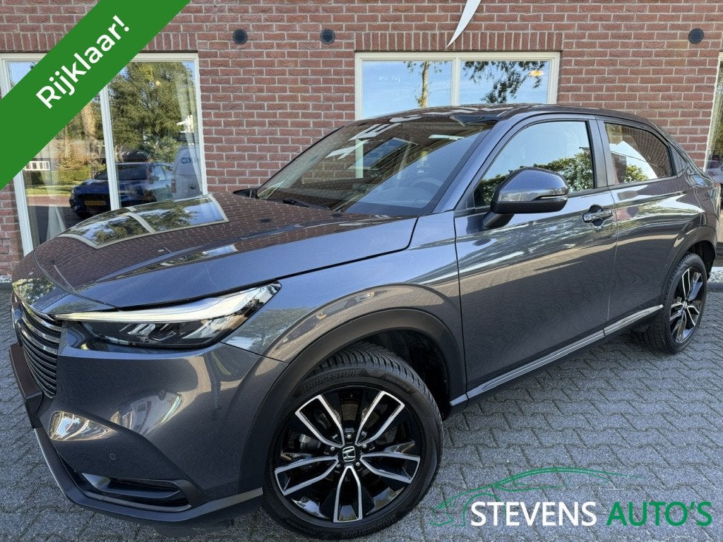 Honda HR-V 1.5 e:HEV Elegance STOELVERWARMING / CAMERA / LED, Auto's, Automaat, Stof, SUV of Terreinwagen, Zilver of Grijs