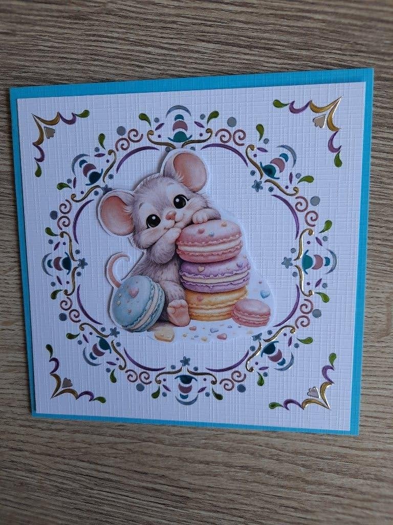 Met eigen hand gemaakt: kaart + envelop BIEDEN vanaf 1,-, Verzenden, Nieuw, Overige thema's