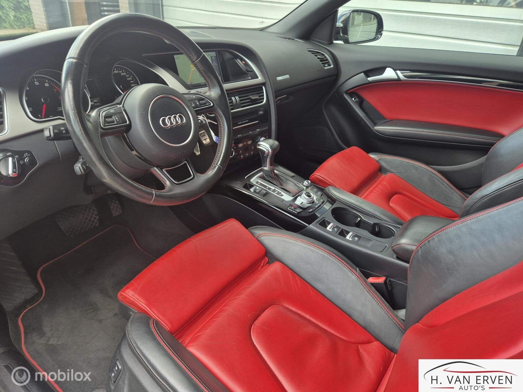 Audi A5 Cabriolet 1.8 TFSI S-LINE AUTOMAAT 19" LEDER NAVI, Auto's, Euro 5, 4 cilinders, Cabriolet, 4 stoelen