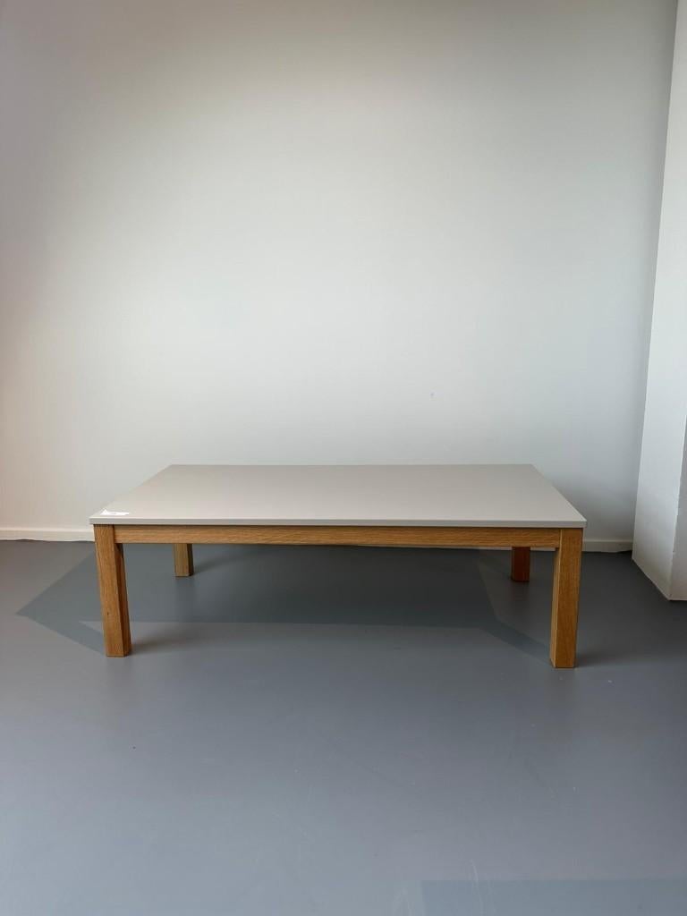 Tenzo salontafel hout / beige, Huis en Inrichting, Ophalen, Nieuw, 50 tot 100 cm, Overige houtsoorten