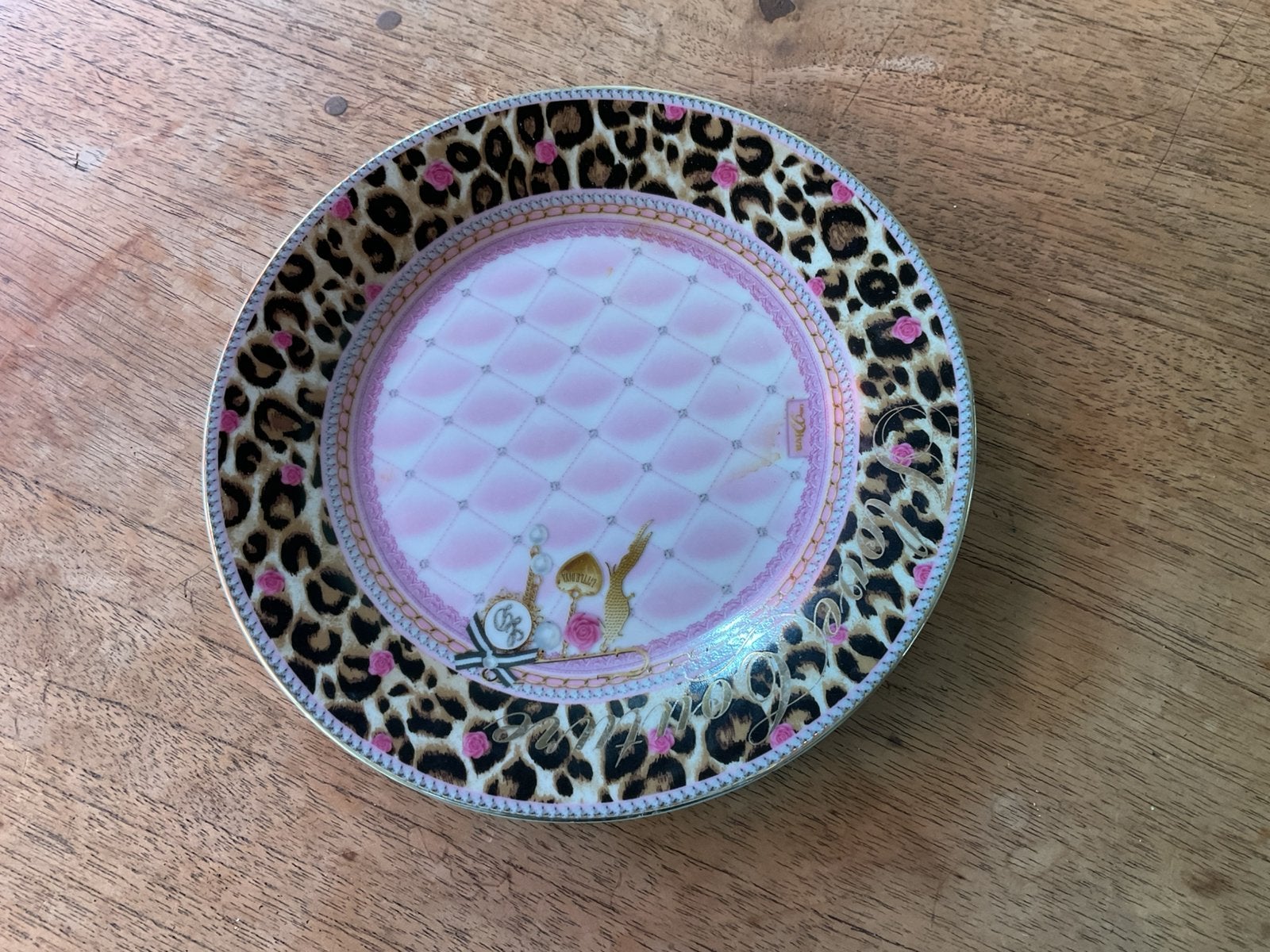 Porceleinen bordje van ‘little Diva’, Ophalen of Verzenden