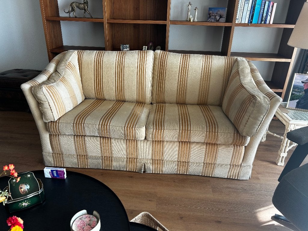 Mooie kasteelbank - 178x80x87 cm - Weinig slijtage, Gebruikt, Klassiek, 150 tot 200 cm, Driepersoons