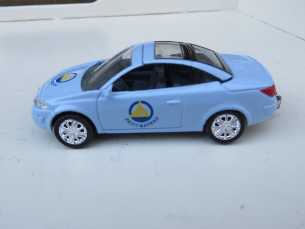 Renault Toys Norev Megane Cabriolet CC blauw, Ophalen of Verzenden, Gebruikt, Auto