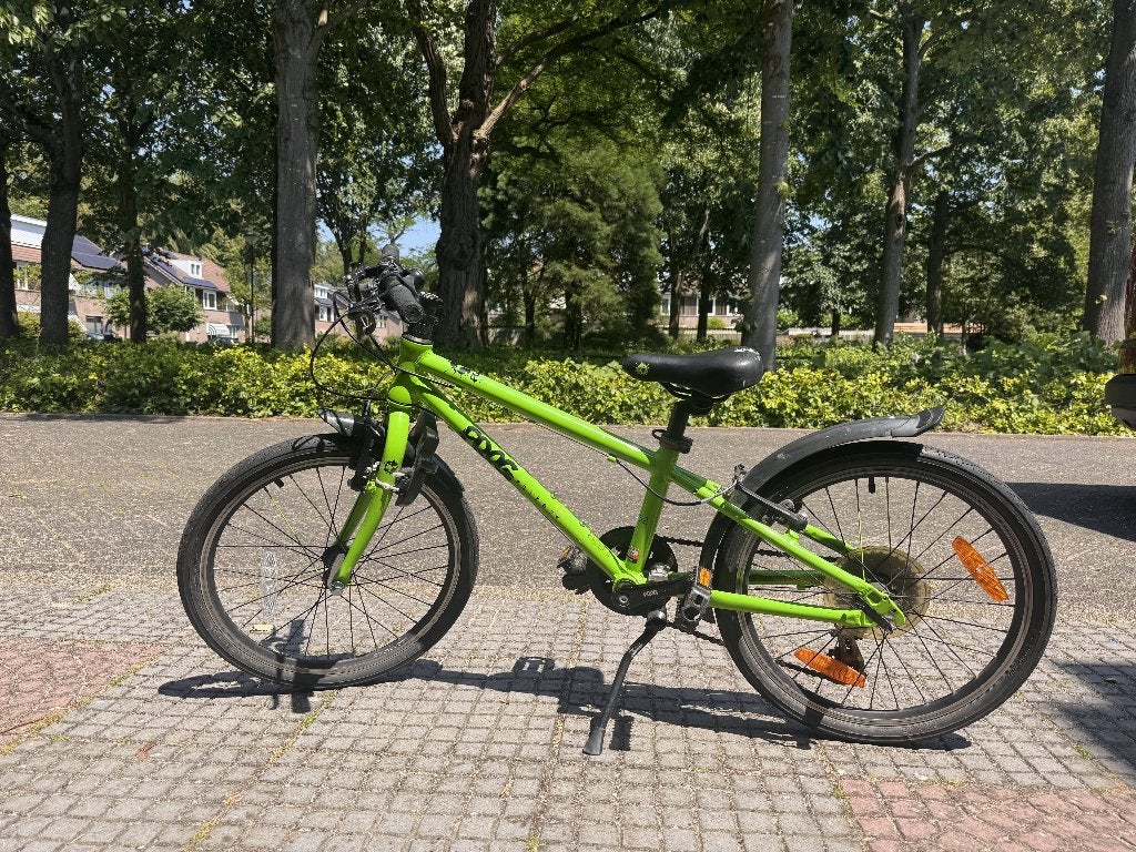 Groene Frog bike, 20-inch kinderfiets, maat 52, Fietsen en Brommers, Ophalen, Gebruikt, Frog Bikes, Versnellingen