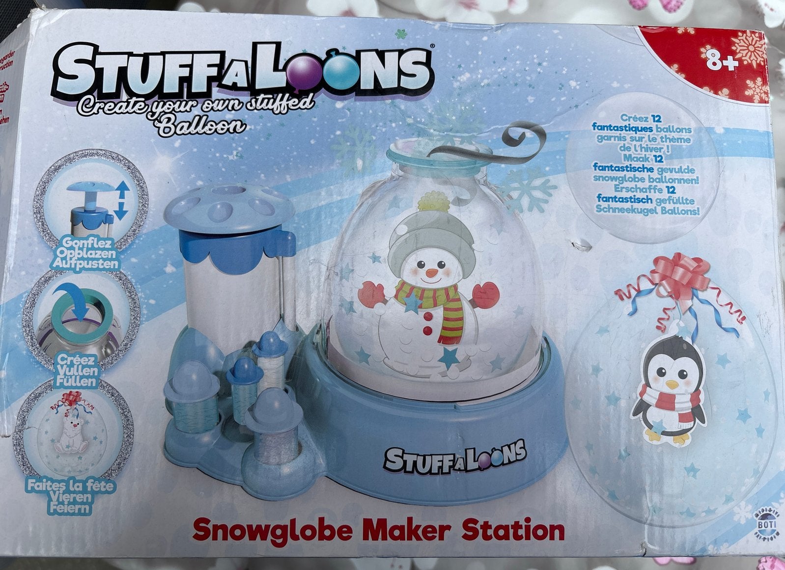 Stuffaloons Snowglobe Maker Station - Maak je sneeuwbol!, Ophalen of Verzenden, Gebruikt, Jongen of Meisje