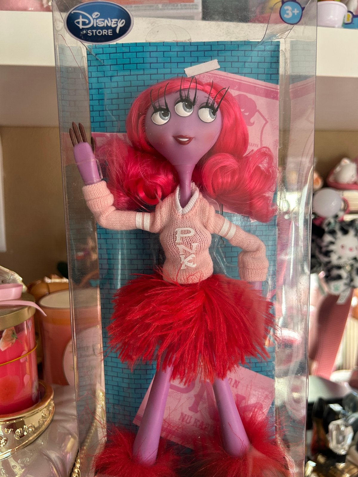 Monsters University Inc Disney Store pop/doll, Verzamelen, Poppen, Nieuw, Pop, Ophalen of Verzenden