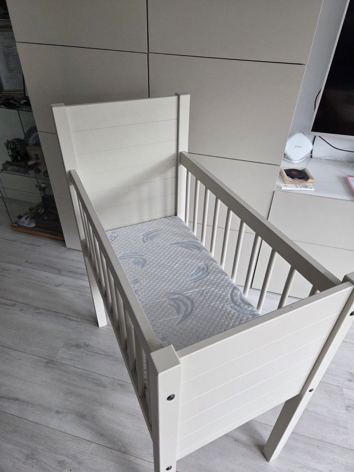 Wieg kidsmill noa sand, Ophalen, Gebruikt, Wieg