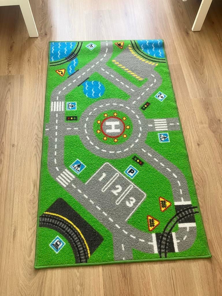 Auto vloerkleed, Kinderen en Baby's, Speelgoed | Speelkleden, Ophalen of Verzenden, Gebruikt