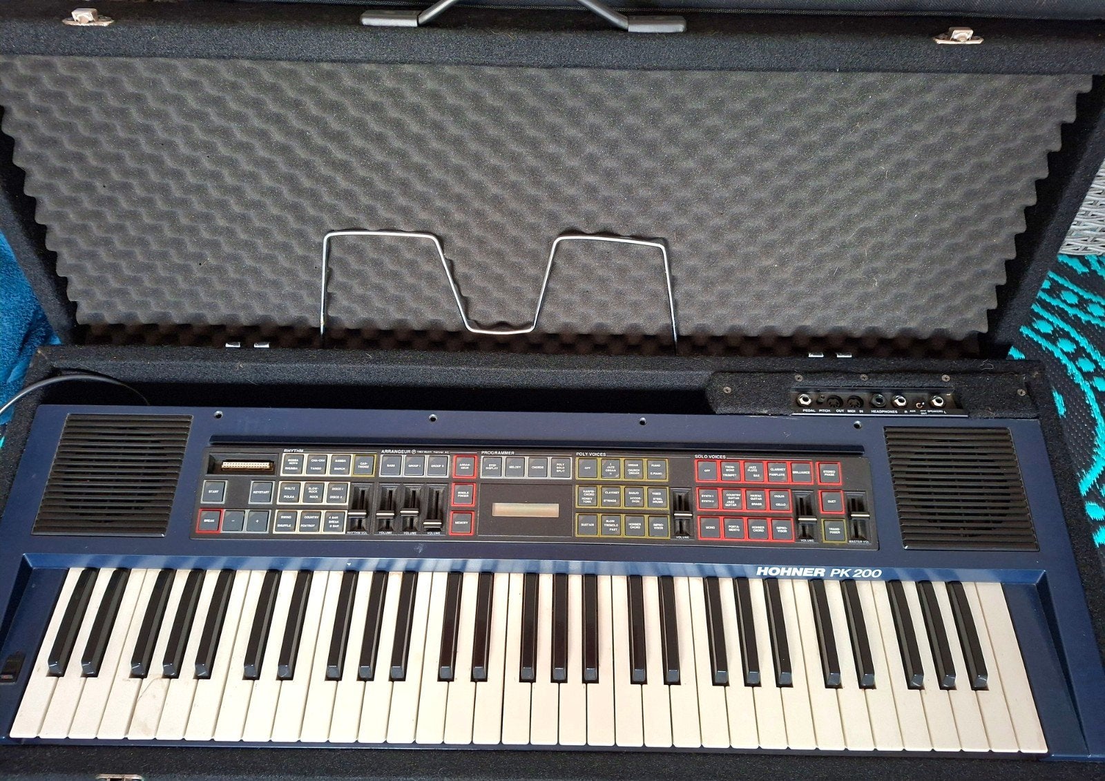 Hohner PK 200 Keyboard met Koffer - Goede Staat, Ophalen, Gebruikt, 61 toetsen, Overige merken