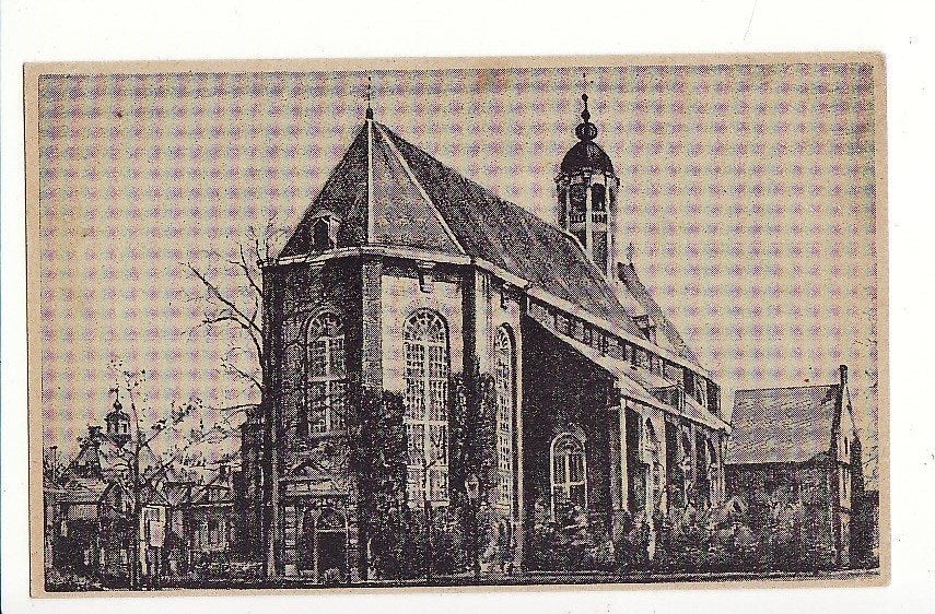Sneek Ned. Herv. Kerk ca. 1945., Ophalen, 1940 tot 1960, Ongelopen, Friesland