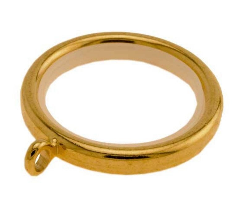 Gordijnringen  masief messing 43mm, Met ringen, Overige merken, Verzenden, Metaal