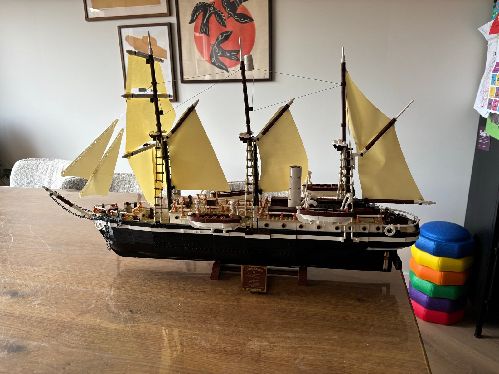 Lego Endurance Schip Model - Zo goed als nieuw, Ophalen, Zo goed als nieuw, Overige merken