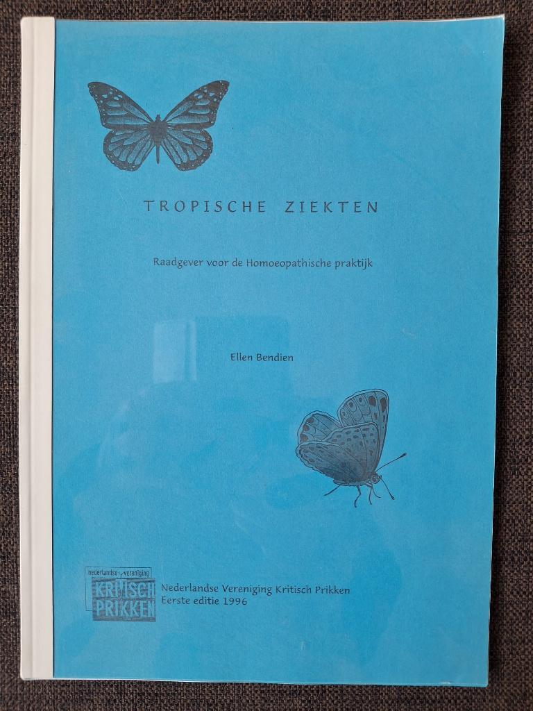 Homeopathie syllabus Tropische Ziekten, Ophalen of Verzenden, Gamma, Zo goed als nieuw, Niet van toepassing
