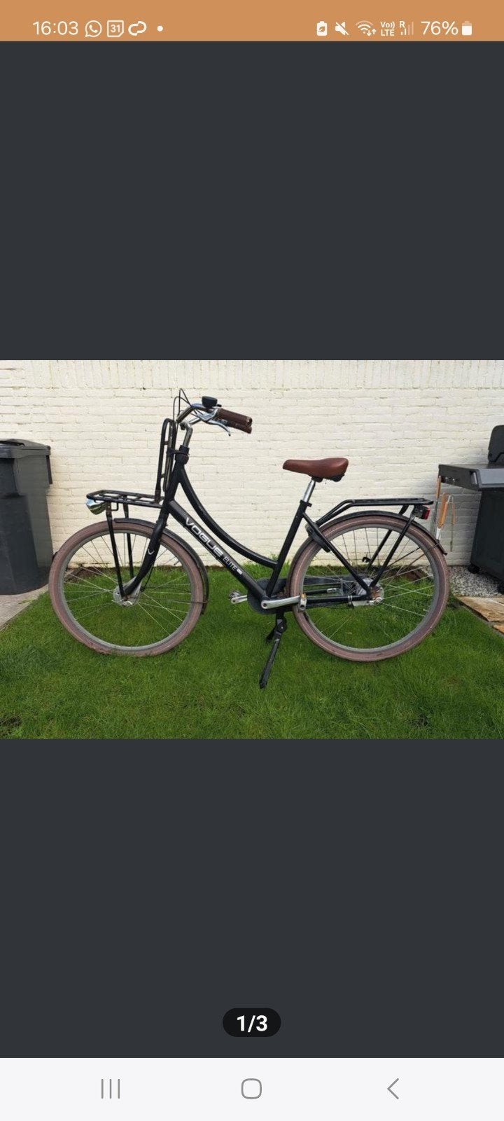 Vogue Elite, Fietsen en Brommers, Fietsen | Dames | Omafietsen, Ophalen of Verzenden, Gebruikt, Versnellingen