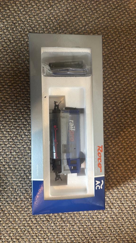 Roco Railpro 604 Locomotief H0 AC - Zo goed als nieuw, Wisselstroom, Locomotief, Ophalen of Verzenden, Zo goed als nieuw