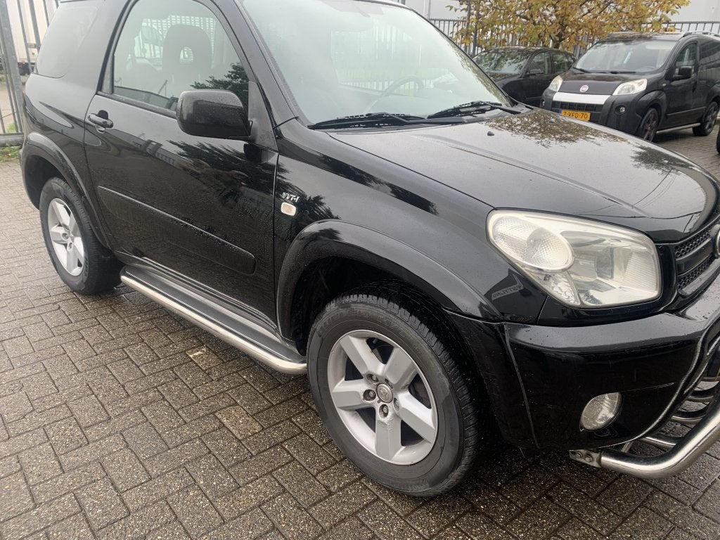 Toyota RAV4 2001-2005 Sidebars met rvs trede, Niet ingevuld, Niet ingevuld, Niet ingevuld