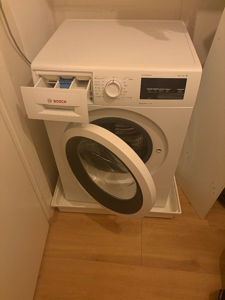 Bosch wasmachine te koop, Witgoed en Apparatuur, Ophalen, Gebruikt, 85 tot 90 cm, 1200 tot 1600 toeren