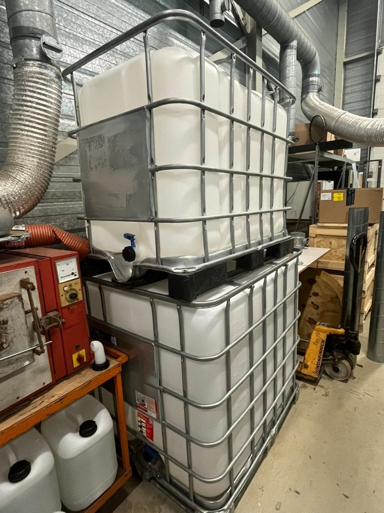 IBC Vaten, Ophalen, Zo goed als nieuw