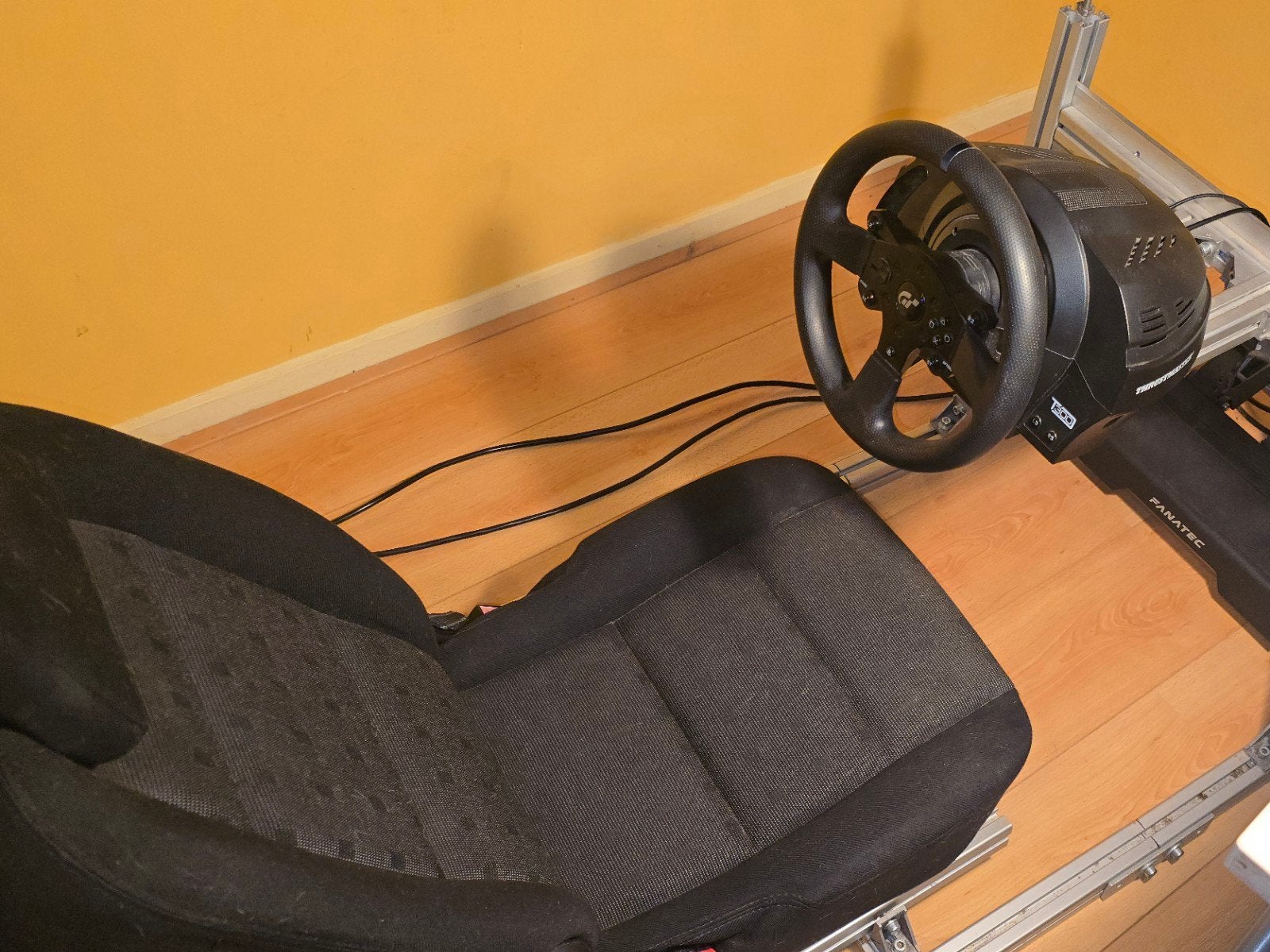 TM 300RS GT, Fanatec csl elite load cell, met sim rig frame, Spelcomputers en Games, Ophalen, Overige merken, Zo goed als nieuw