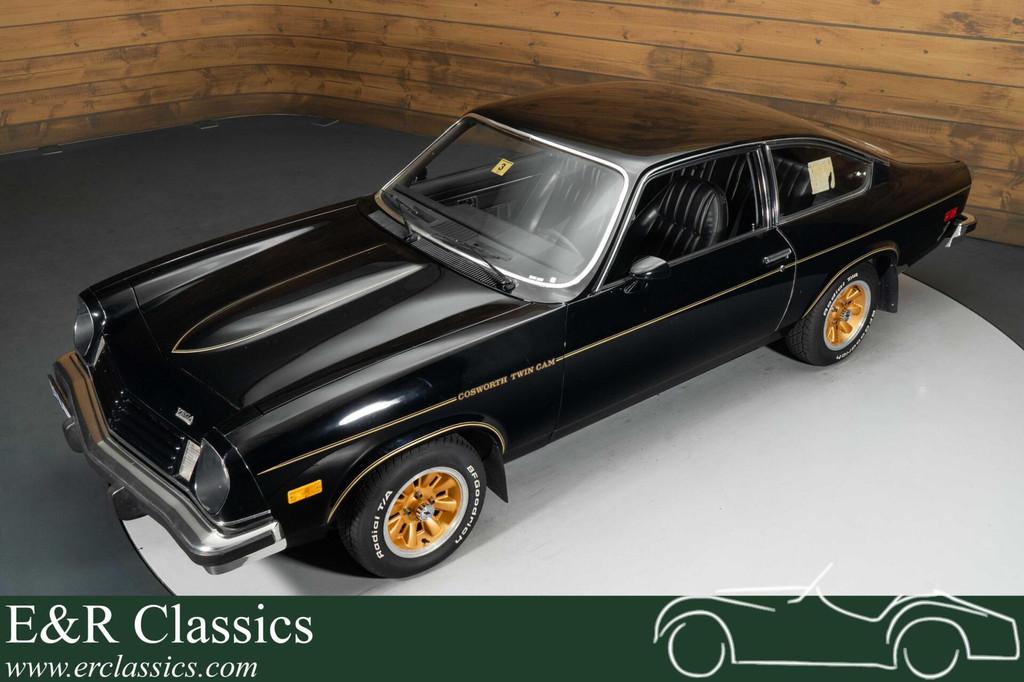 Chevrolet Cosworth Vega Coupé | 1975, Achterwielaandrijving, Zwart, Chevrolet, 4 stoelen
