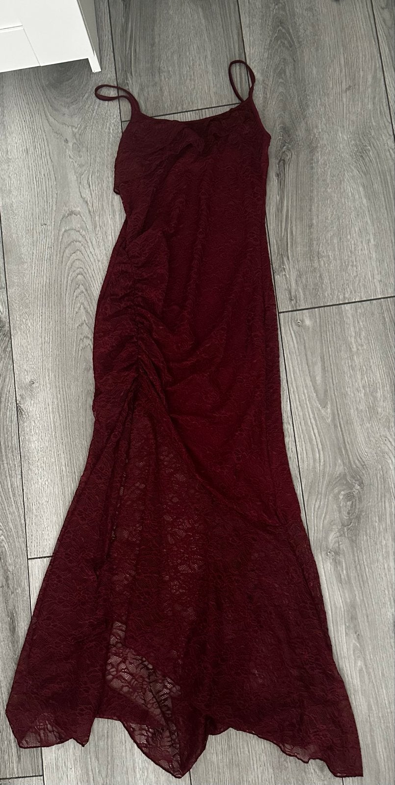 Gloednieuwe Bordeaux Jurk, Nieuw, Ophalen of Verzenden, Maat 34 (XS) of kleiner, Rood