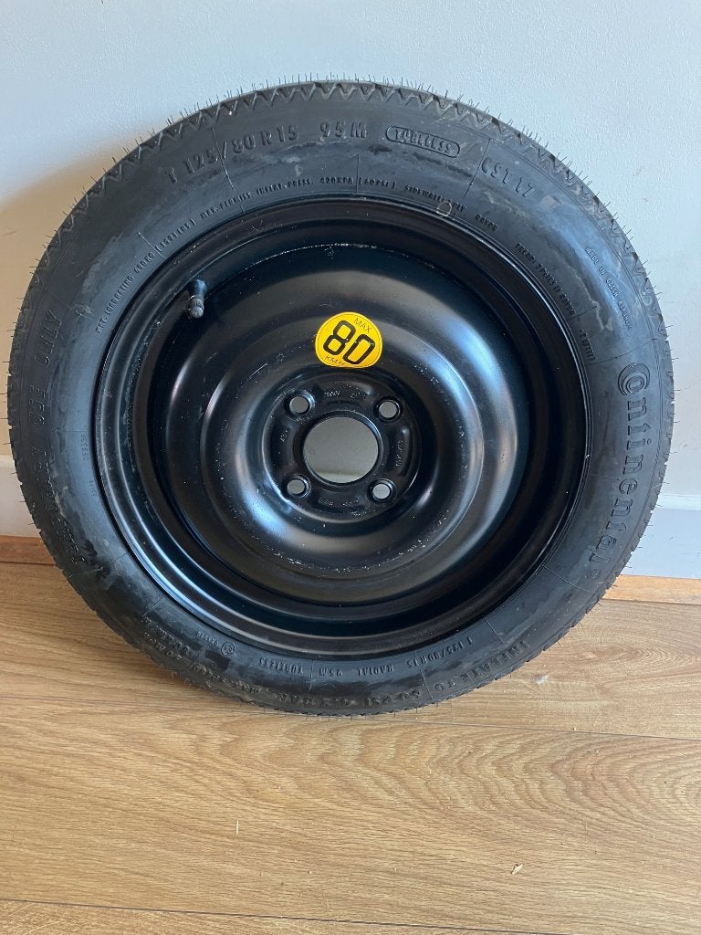 Thuiskomer reservewiel nieuw merk Continental, Ophalen, Overige, 15 inch, Overige