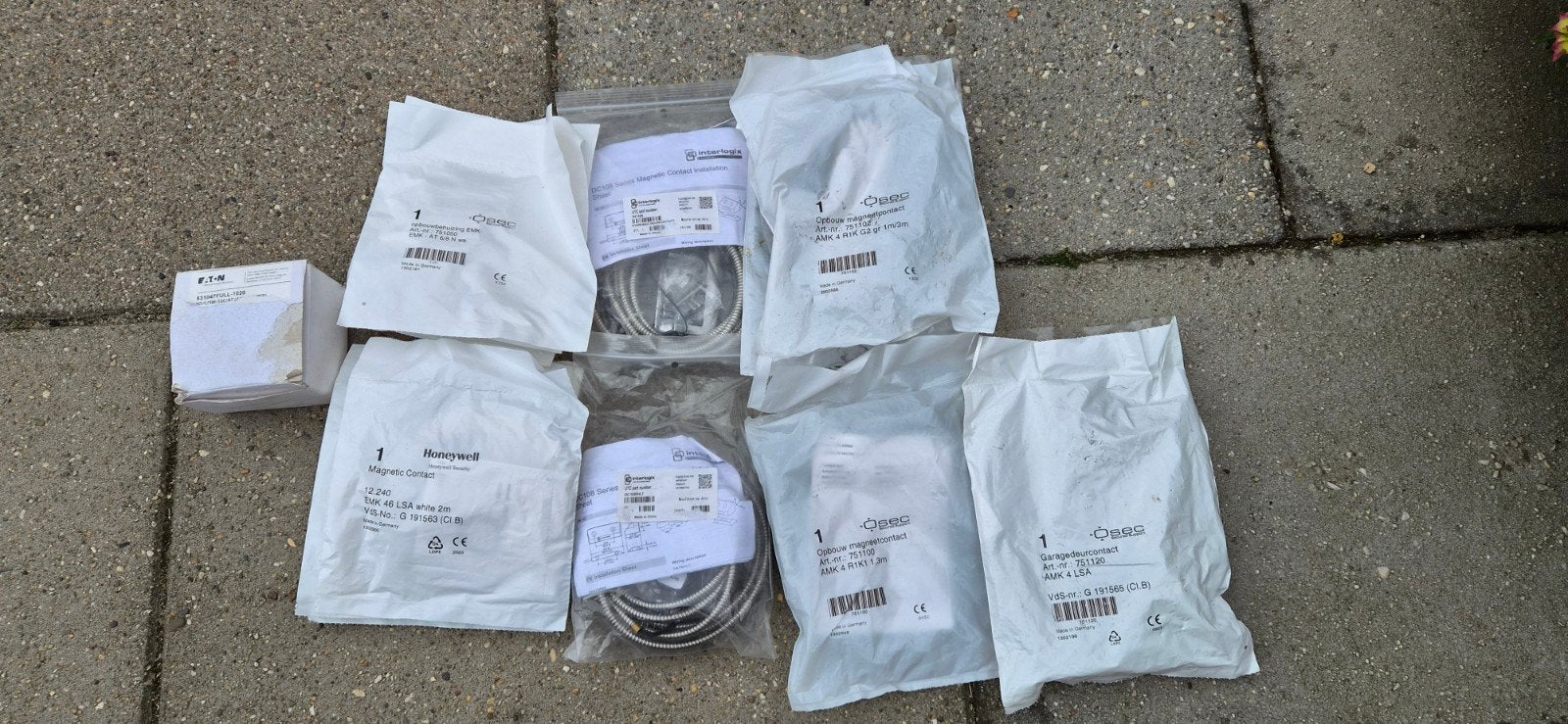 Diverse alarm componenten, Ophalen of Verzenden, Nieuw, Detector, Sensor of Melder, Raam of Deur