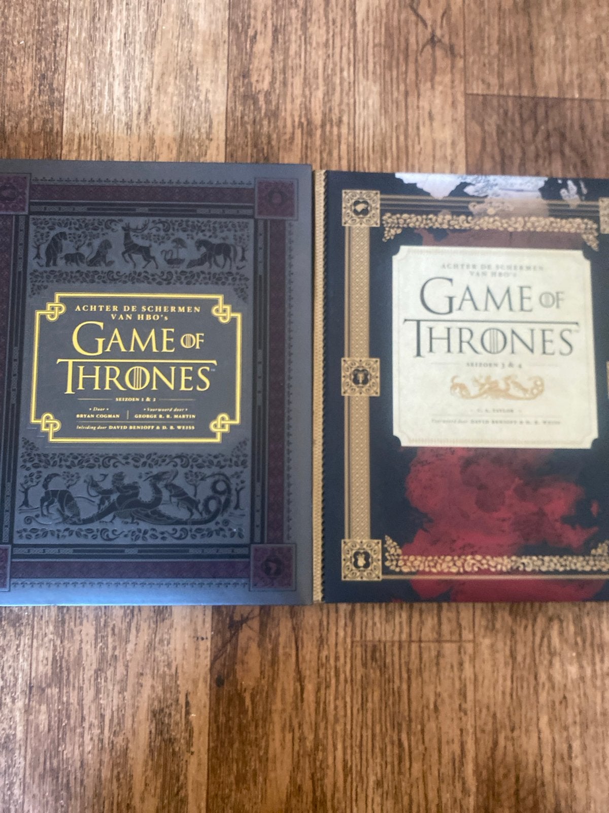 Game of Thrones: Achter de Schermen Seizoenen 1-4 Boekenset, Boeken, Ophalen, Zo goed als nieuw, Tv-serie