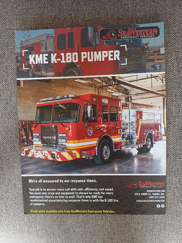 Sea Western / KME (Brandweer), Algemeen, Nieuw, Ophalen of Verzenden, Sea Western / KME