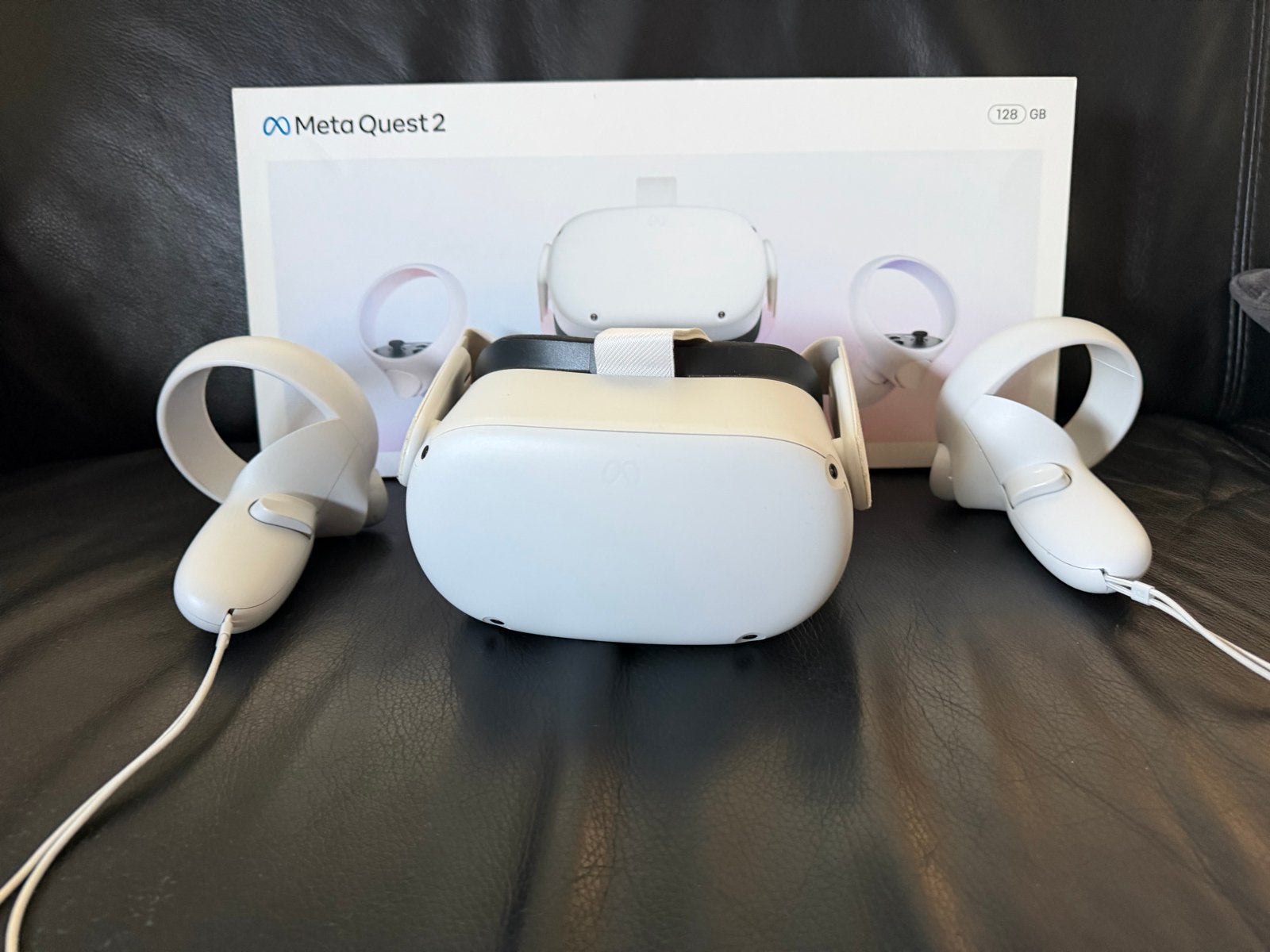 Oculus Quest 2 128GB - Zo goed als nieuw, Spelcomputers en Games, Virtual Reality, Ophalen, Zo goed als nieuw, VR-bril, Overige platformen