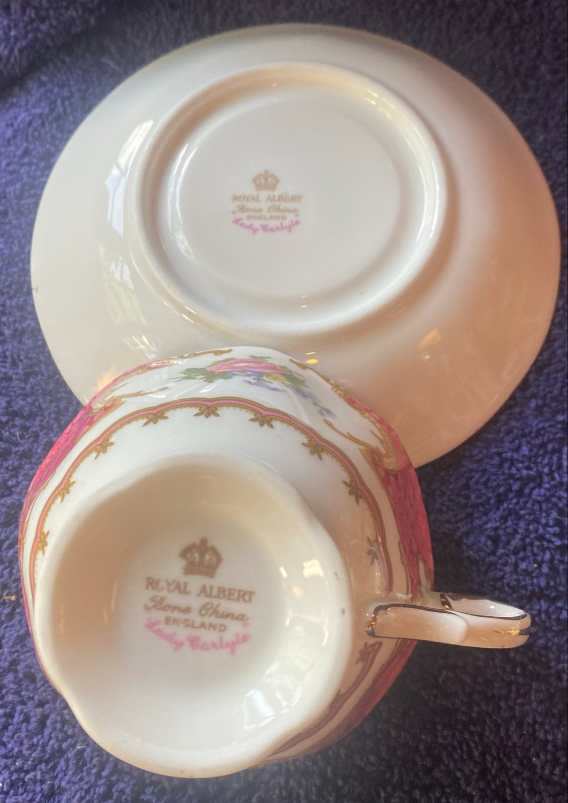 Royal Albert Lady Carlyle Servies - Klassiek en Elegant, Antiek en Kunst, Antiek | Servies los, Ophalen of Verzenden
