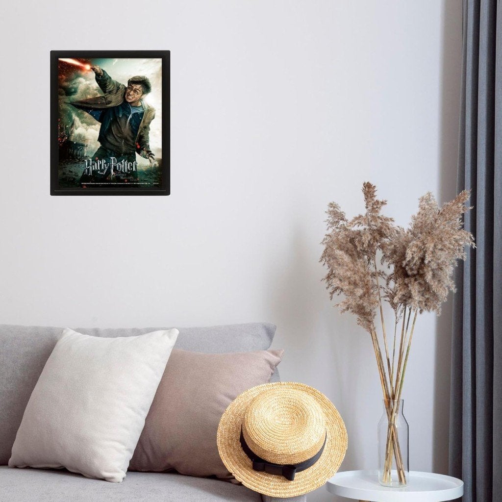 Partij Ingelijste 3D-wanddecoratie van Harry potter, NHP International, Overige typen, Nieuw, Ophalen of Verzenden