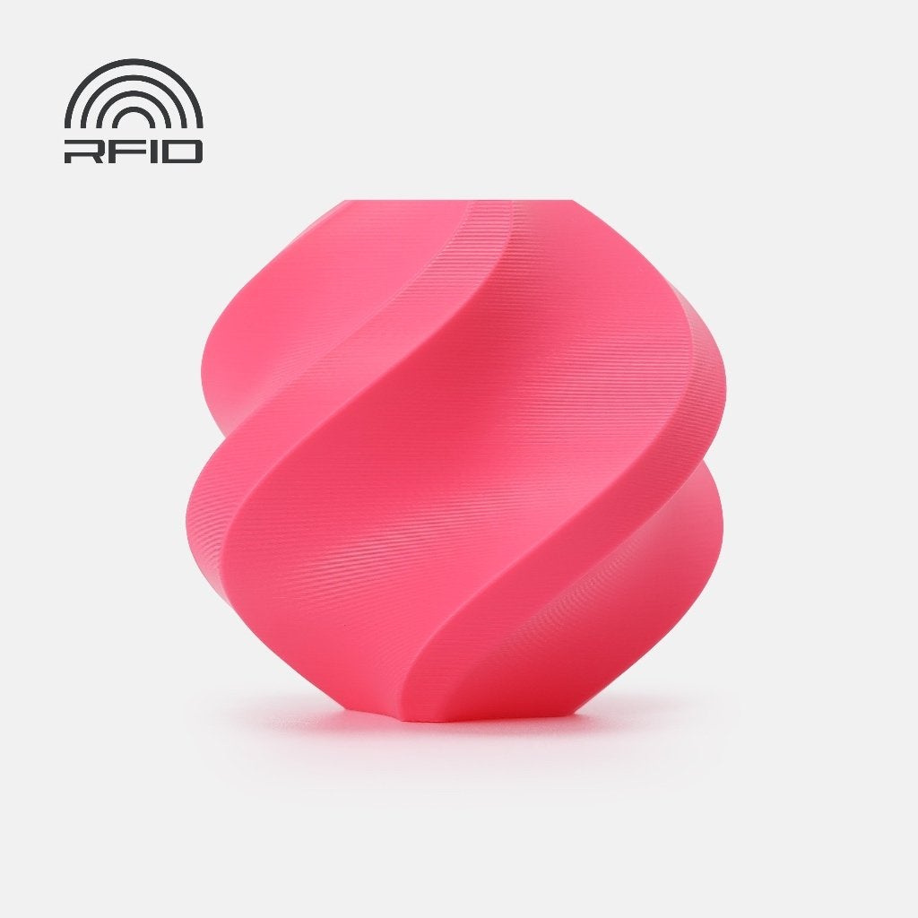 Bambulab PLA Basic - Hot Pink (10204) - Met spoel, Computers en Software, Ophalen of Verzenden, Nieuw, Filamentrollen
