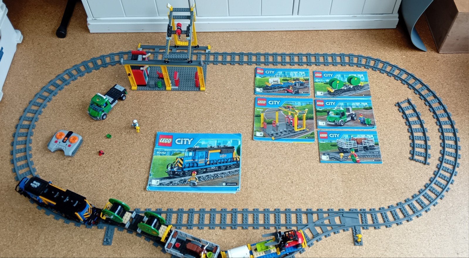 LEGO City Cargo Trein 60052, Lego, Ophalen of Verzenden, Compleet, Complete set