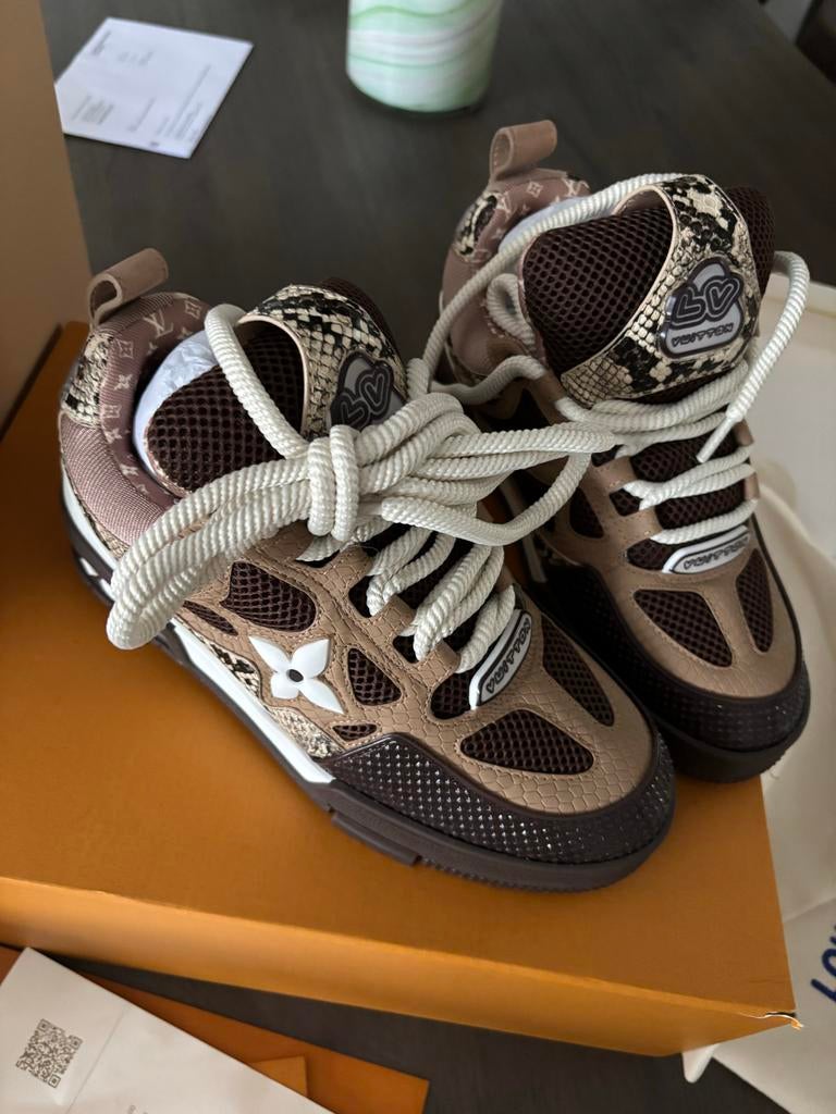 Louis Vuitton LV Trainer Sneakers Maat 38, Kleding | Heren, Schoenen, Bruin, Nieuw, Ophalen of Verzenden, Sneakers of Gympen