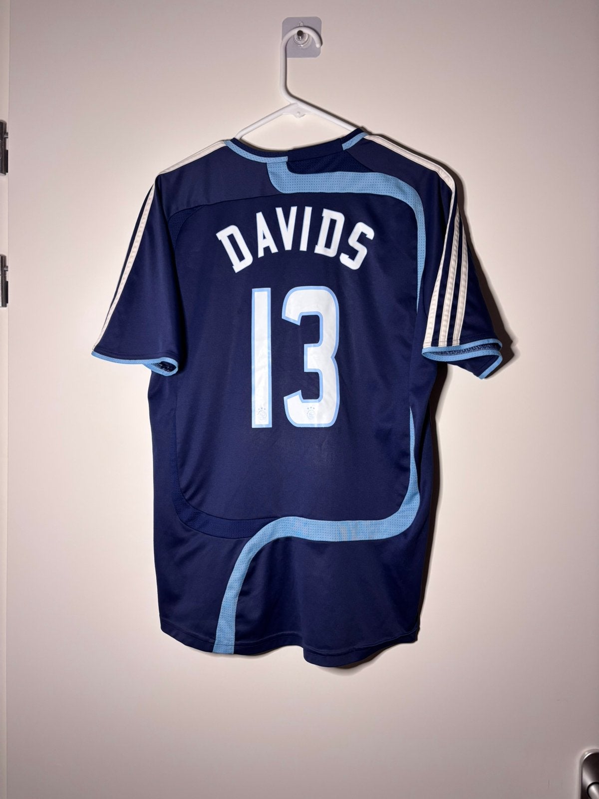 Ajax 2007/2008 Edgar Davids #13 vintage voetbal shirt S, Maat S, Verzenden, Zo goed als nieuw, Shirt