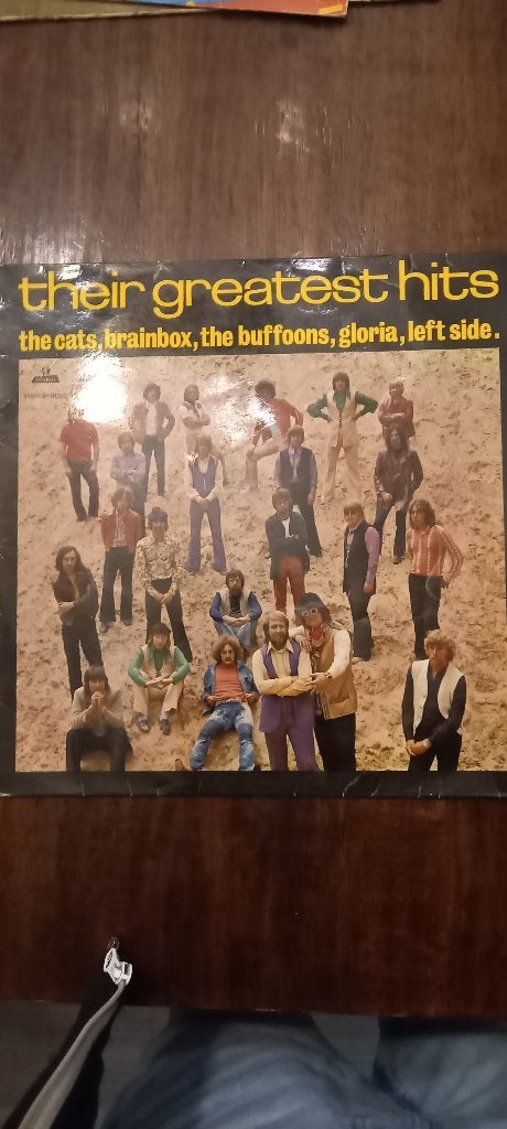 Their Greatest Hits - The Cats, Brainbox, The Buffoons, LP, Gebruikt, Ophalen of Verzenden, Complilatie