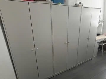 Kledingkast 3 stuk van IKEA meenemen voor €80, Ophalen, Met deur(en), 50 tot 100 cm, Zo goed als nieuw