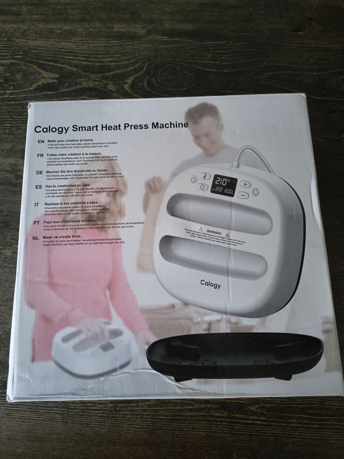 Calogy Smart Heat Press Machine - Nieuw in doos, Ophalen, Nieuw