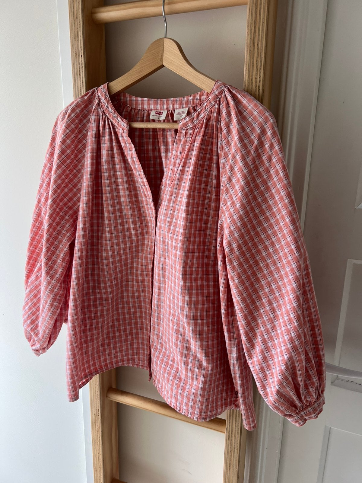 Mooie blouse Levi’s L, Kleding | Dames, Ophalen of Verzenden, Zo goed als nieuw, Maat 42/44 (L), Roze